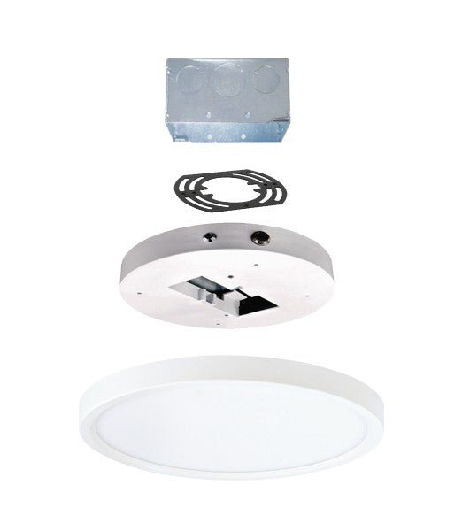 ELCO Lighting KEM - ELSW Sky Panels Emergency Battery Back - Up - White Finish - Sonic Electric