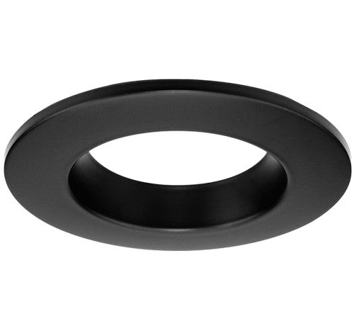 ELCO Lighting RMLD4B 4" Cover Plate Color Trims - Black Finish - Sonic Electric