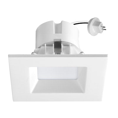 Envision LED - EDL - SQ - 4 - 10W - 5CCT - WH - 12V, 12V, 4" Low Voltage Square Premium Downlight - White - Sonic Electric