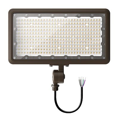 Envision LED - FL - 3P150 - TRI - BZ - KNYK - PC, 120 - 277V, Mini Area Floodlights XS - Line - Bronze - Sonic Electric