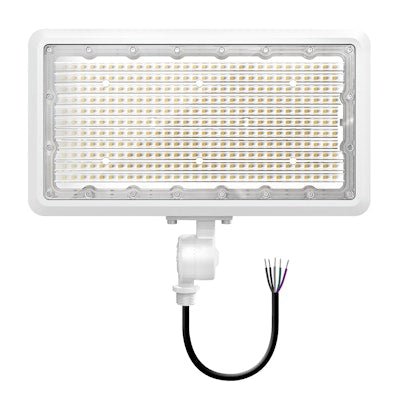 Envision LED - FL - 3P150 - TRI - WH - KNYK - PC - 100W - 30K, 120 - 277V, Mini Area Floodlights XS - Line - White - Sonic Electric