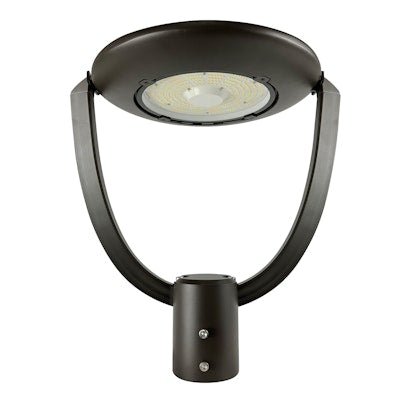 Envision LED - PST - 3P75 - TRI - BL - UNV - 75W - 40K, 120/277V, Post Top Flood Bolt - Line - Black - Sonic Electric