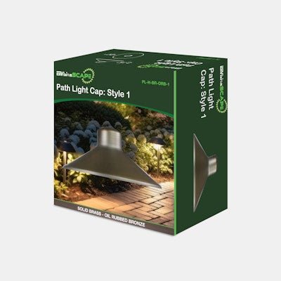 Envision PL - H - BR - ORB - 2 Path Light Cap: Style 2 - Oil Rubbed Bronze - Sonic Electric