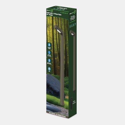 Envision PL - L - 22 - BR - ORB - 12V Path Light L - Shape Style 22" Height - Oil Rubbed Bronze - Sonic Electric