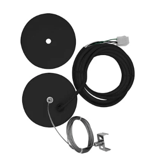 Envision SK - 6FT - CPR - 1WR - BL Suspension Kit 6' Canopy Top 1 Wire (2 pcs) - Black - Sonic Electric