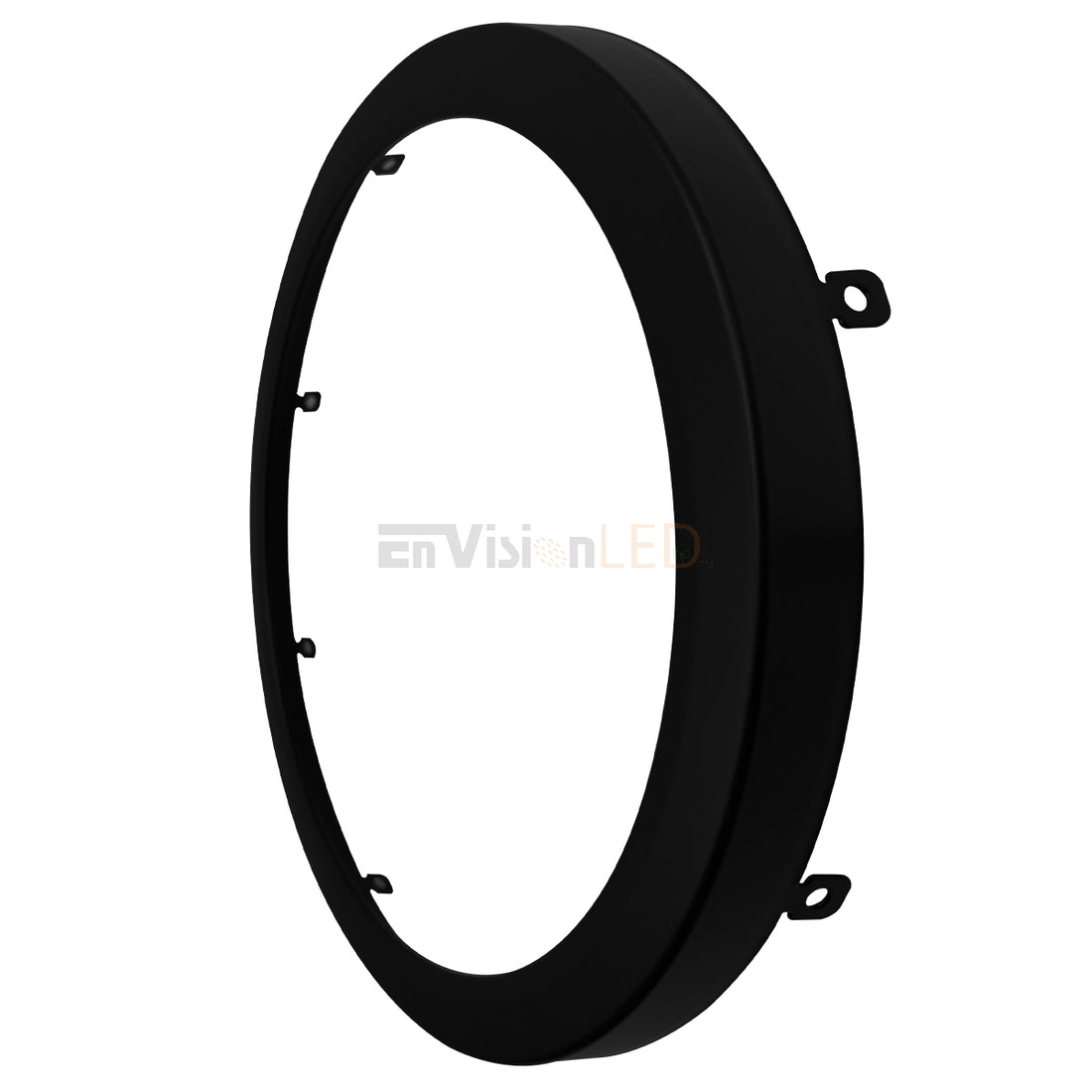 Envision SLDSKR - 15 - TRIM - BLK 15" Round Snap Slim Line Disk Trim - Black - Sonic Electric