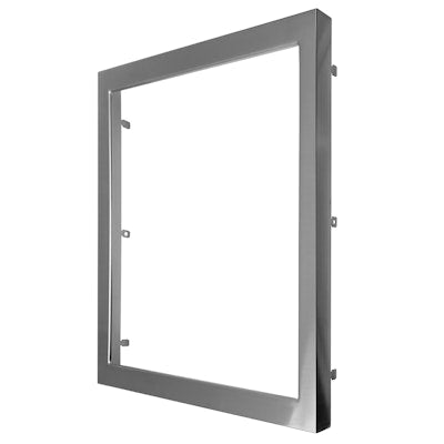 Envision SLDSKSQ - 5 - TRIM - BNI 5" Snap on Trim Brushed Nickel - Brushed Nickel - Sonic Electric
