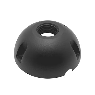 Envision SM - 1/2 - BR - MBL Brass 1/2" Surface Mount - Matte Black - Sonic Electric