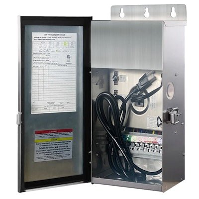 Envision WMT - LV - 600W - SS 600W Multi - Tap Outdoor Transformer, Input: 120V - Stainless Steel - Sonic Electric