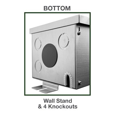 Envision WMT - LV - 600W - SS 600W Multi - Tap Outdoor Transformer, Input: 120V - Stainless Steel - Sonic Electric