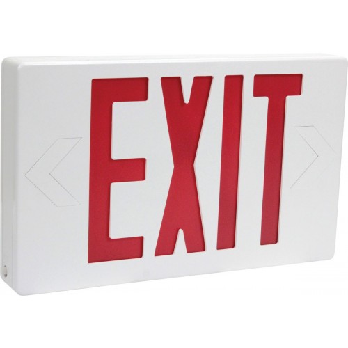 Orbit ESBL-B-G-SDT LED Exit Sign, Battery Back-Up, Black Housing, Green Letters, Self Diagnostic Test 