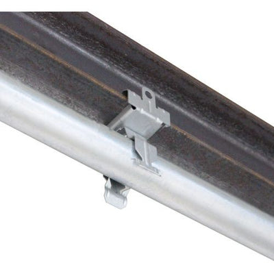 Orbit F16P58 Conduit To Flange Clip, Bottom Mount, 1" EMT, 5/16" -1/2" Flange Push In