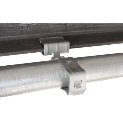 Orbit F812M24SM Conduit To Flange Clip, Side Mount, 1/2" -3/4" EMT, 1/8" -1/4" Flange Snap Close