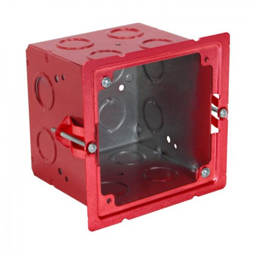 Orbit FA-UCIA-4S Cut-In Adapter For 4" Square Box In Red Paint