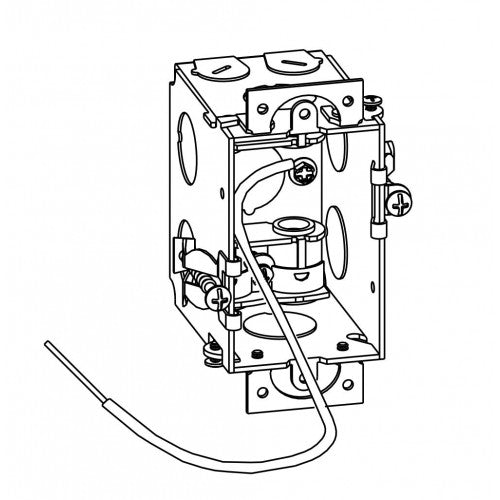 Orbit GMB-1-MC-OW 1-Gang Gangable Old-Work MC Box 2-3/4" Deep - Galvanized