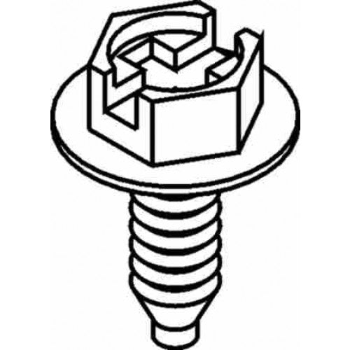 Orbit GS-1032 10-32 X 3/8" Green Ground Screw