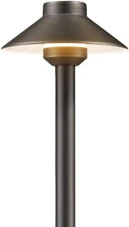 Heavy - Duty Premium Brass Mushroom LED Path Light - Antique Bronze - Sonic Electric