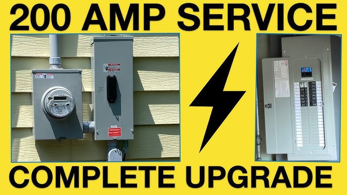 200-Amp Panel Service Upgrade Kit