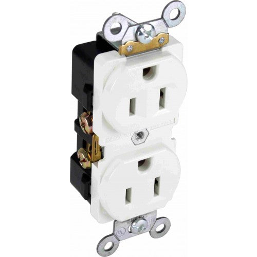 Orbit IR15-I 15A Industrial Grade Duplex Receptacles - Ivory