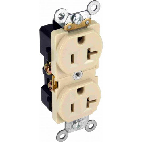 Orbit IR20-W 20A Industrial Grade Duplex Receptacles - White