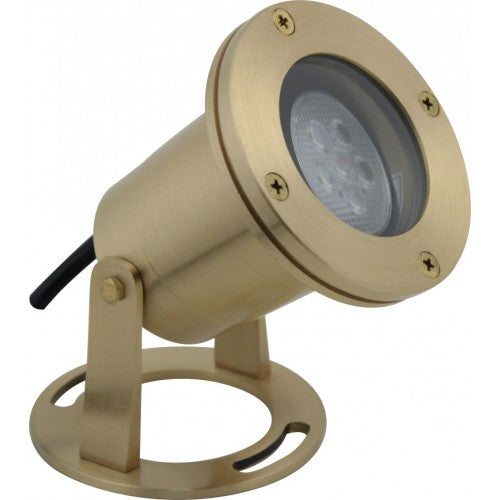 Orbit LB510-WW LED Under Water Fixture With LMR16 - Solid Brass
