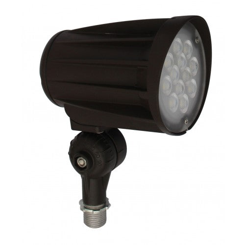 Orbit LFL20-28W-WW-KN LED Bullet Flood Light With Knuckle 28W 120~277V 3000K - Bronze