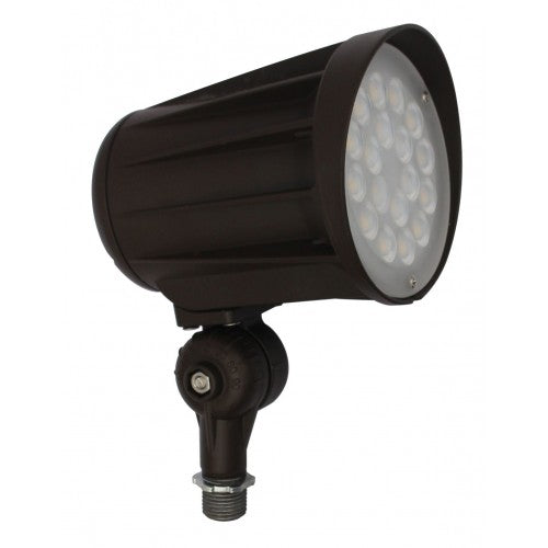 Orbit LFL20-42W-WW-KN LED Bullet Flood Light With Knuckle 42W 120~277V 3000K - Bronze