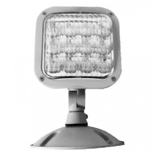 Orbit LRHS-WP-1-MV-GY Single Square, LED Remote Head, Multi-Volt, Grey Housing