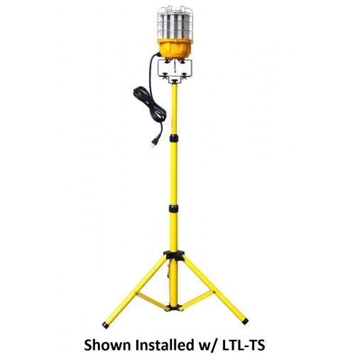 Orbit LTL-150W-CW LED Temporary Light, 10ft Male Plug, Female Receptacle, 150W, 5000K