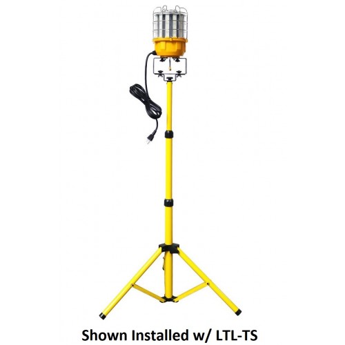 Orbit LTL-60W-CW LED Temporary Light, 10ft Male Plug, Female Receptacle, 60W, 5000K