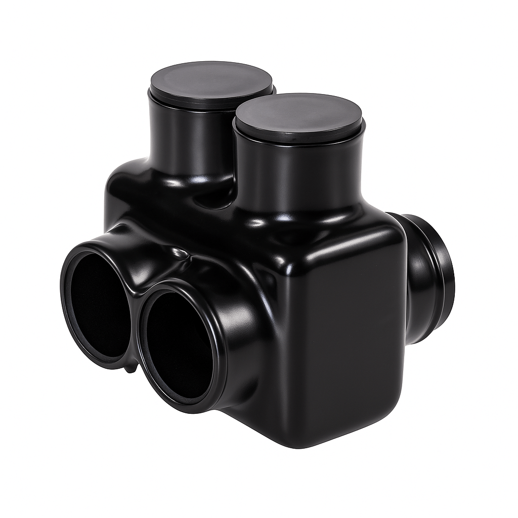Malibu Knecht™ IC - 2 - 1/0 Two - Port Dual Entry Insulated Connector for 1/0 - Sonic Electric