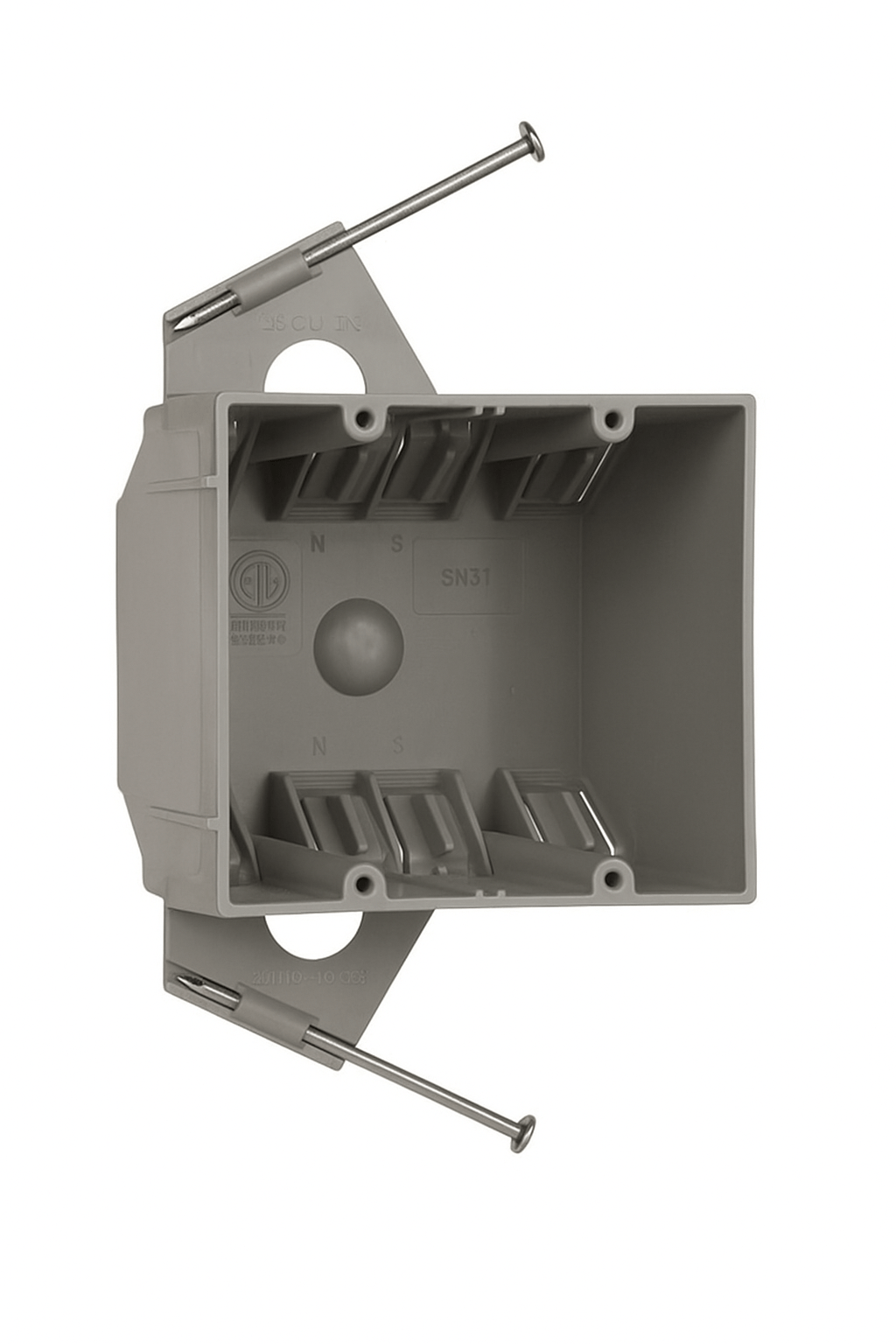 Malibu MapleBox™ P4SN - 32 4" Square Switch Box - New Work, 32 Cubic - Sonic Electric