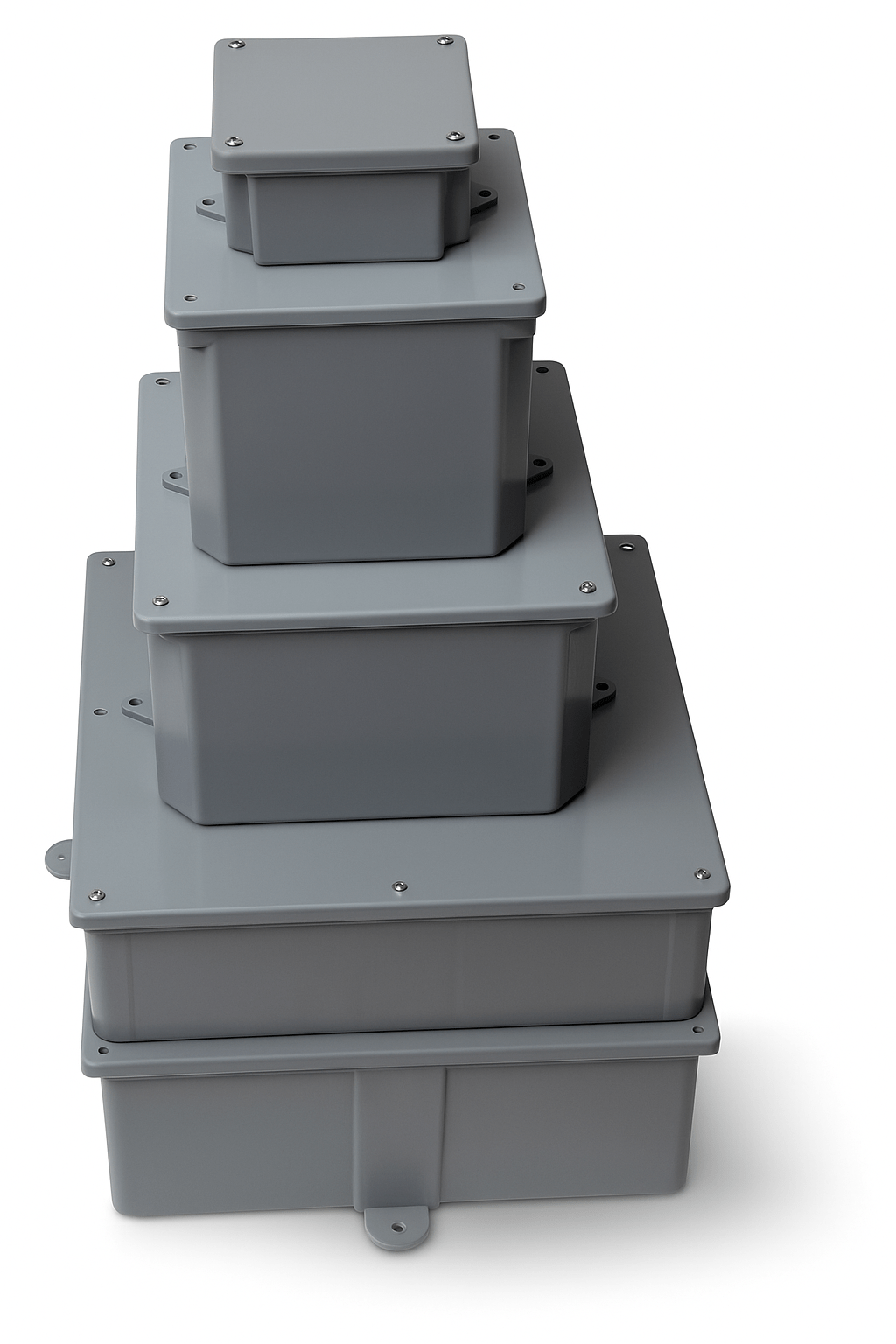 Malibu MapleBox™ PJB - 442 4" x 4" x 2" Non - Metallic Underground Junction Box - Sonic Electric