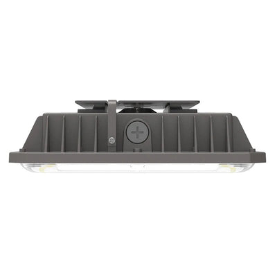 Malibu PowerArc™ 100W Sensor Ready Selectable Wattage and Color CCT LED Garage/Canopy Light - Bronze/White Finish (5 - pack) - Sonic Electric
