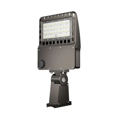Malibu PowerFlow™ 480V 150W Selectable Wattage High Voltage LED Shoebox Area Light - Daylight, 5000K - Sonic Electric