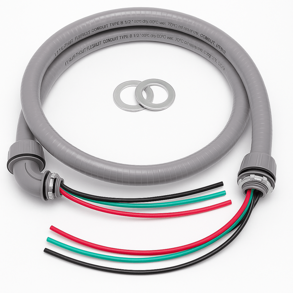 Malibu PowerSeal™ MNW Power Whip Assembly Kit – Multiple Sizes - Sonic Electric