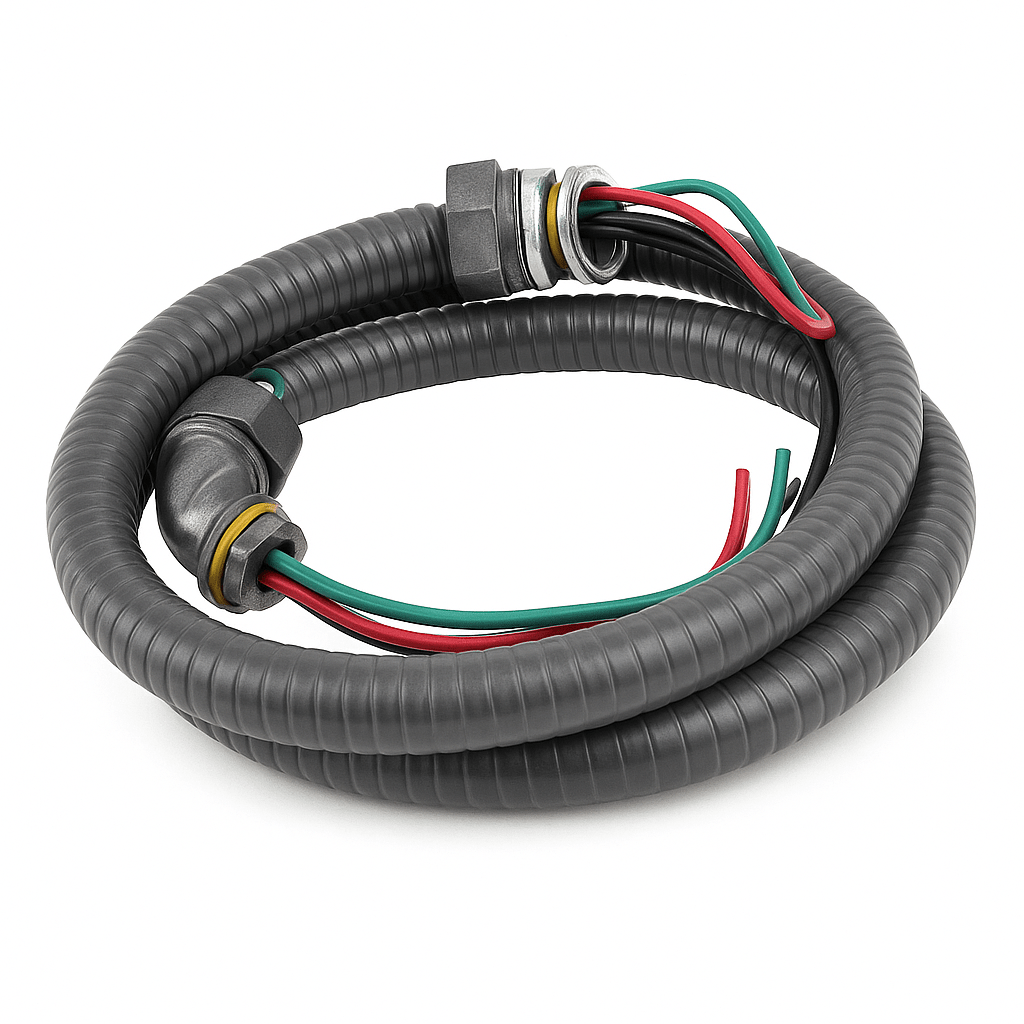 Malibu PowerSeal™ MW Power Whip Assembly Kit – Multiple Sizes - Sonic Electric