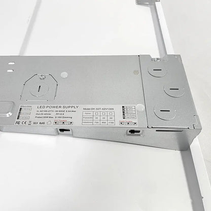 Malibu SkyFall™ 2x4" Motion & Bluetooth Ready LED Troffer Light - 30W–72W & 5CCT Selectable (4 - pack) - Sonic Electric