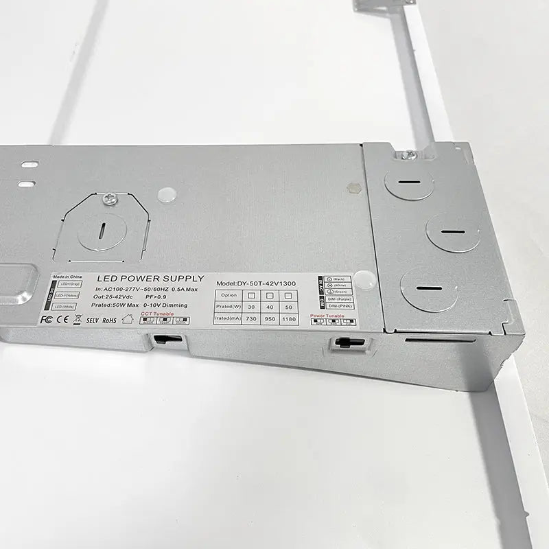 Malibu SkyFall™ 2x4" Motion & Bluetooth Ready LED Troffer Light - 30W–72W & 5CCT Selectable (4 - pack) - Sonic Electric