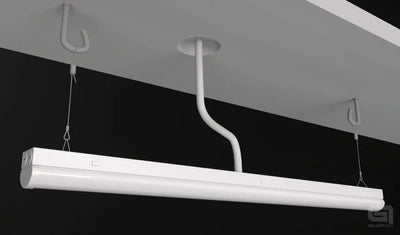 Malibu Suspended Mounting Kit for SkyStrip™ LED Linear Strip Light - Sonic Electric