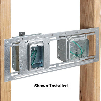 Orbit MBBH-16 Multiple Box Bar Hanger - Flat 16" - Galvanized