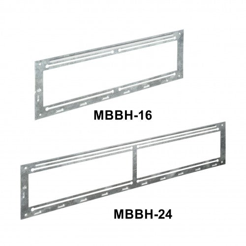 Orbit MBBH-16 Multiple Box Bar Hanger - Flat 16" - Galvanized