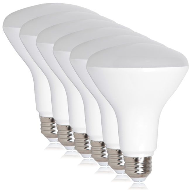 SLI 65W 2700K BR30 LED Bulb - Dimmable, Indoor (6 Pack)