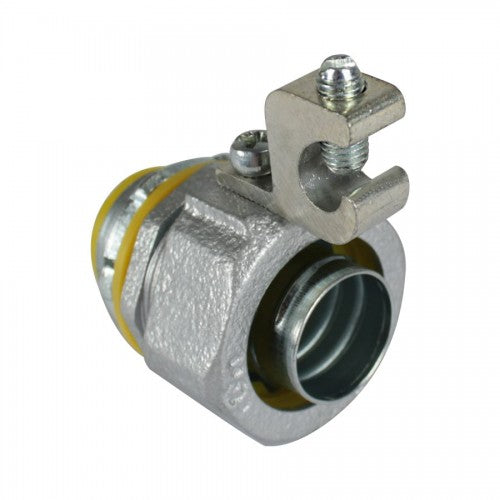 Orbit MLTILL-150 Insulated Liquidtight Connector, Malleable Iron Str, Aluminum Lug, 1-1/2"