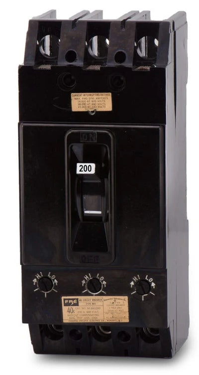 Federal Pacific NJL631200 200-Amp 3-Pole 600V Type NJL Circuit Breaker - Refurbished