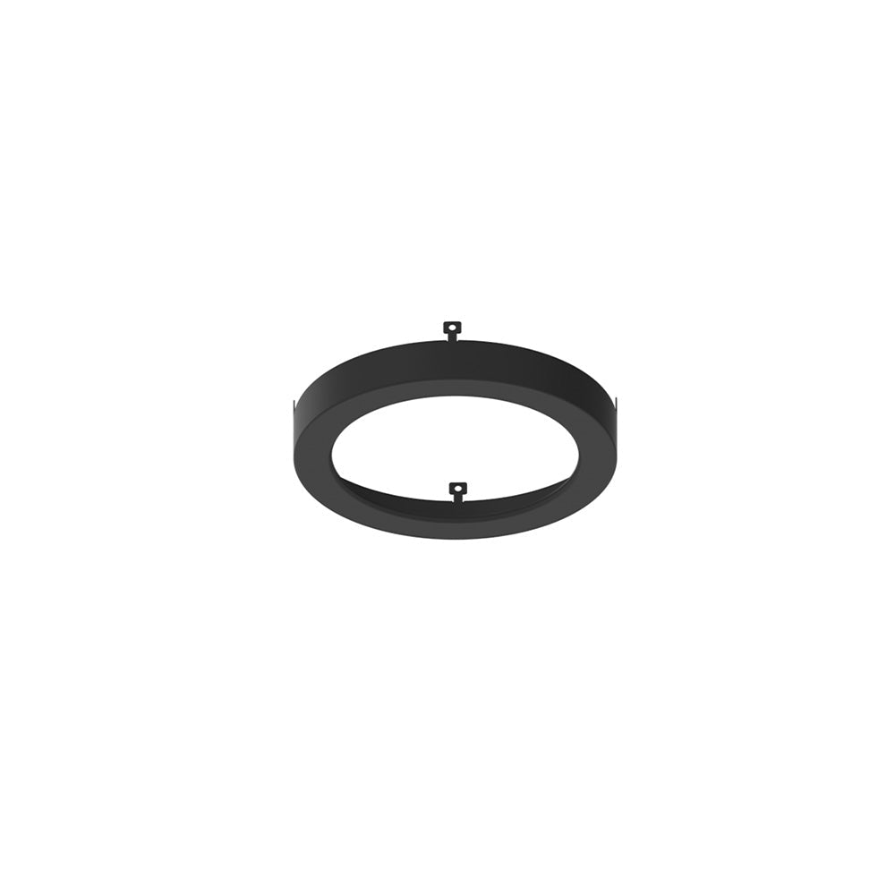 Nora Lighting NELO - 4RB 4" Decorative Metal Ring for NELO - 4RTWMPW, Black Finish - Sonic Electric