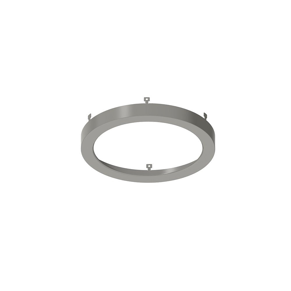 Nora Lighting NELO - 6RBN 6" Decorative Metal Ring for NELO - 6RTWMPW, Brushed Nickel Finish - Sonic Electric