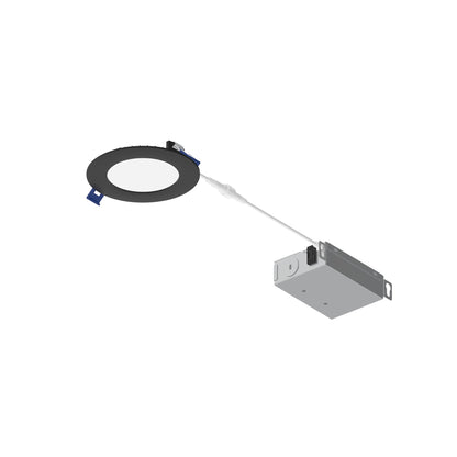 Nora Lighting NFLAT - R4TW 4" FLAT Non - Metallic LED Downlight (27K/30K/35K/40K/50K), 700 lumens - Sonic Electric