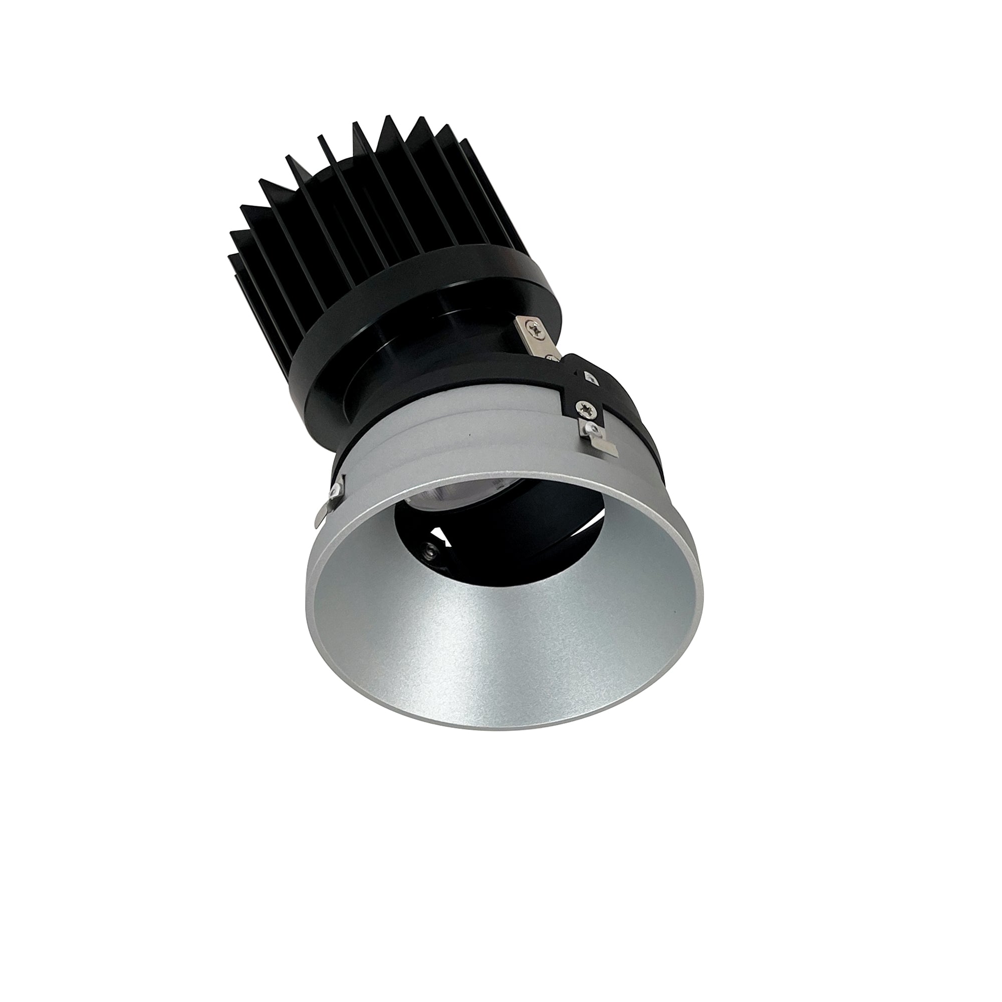 Nora Lighting NIO - 4PRTLACDXHZ/HL 4" Iolite PLUS Round Trimless Adjustable, 1500lm/2000lm (varies by housing), Comfort Dim, Haze Finish - Sonic Electric