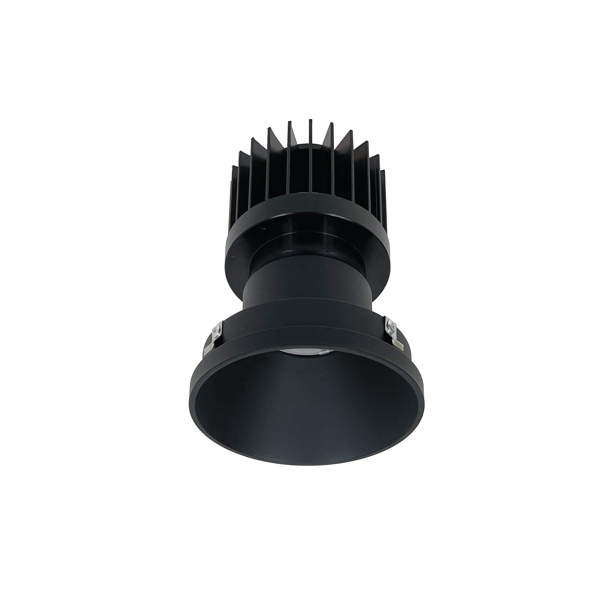 Nora Lighting NIO - 4PRTLNDCCDXBB/HL 4" Iolite PLUS Round Trimless Downlight, 1500lm/2000lm/2500lm (varies by housing), Comfort Dim, Black Finish - Sonic Electric